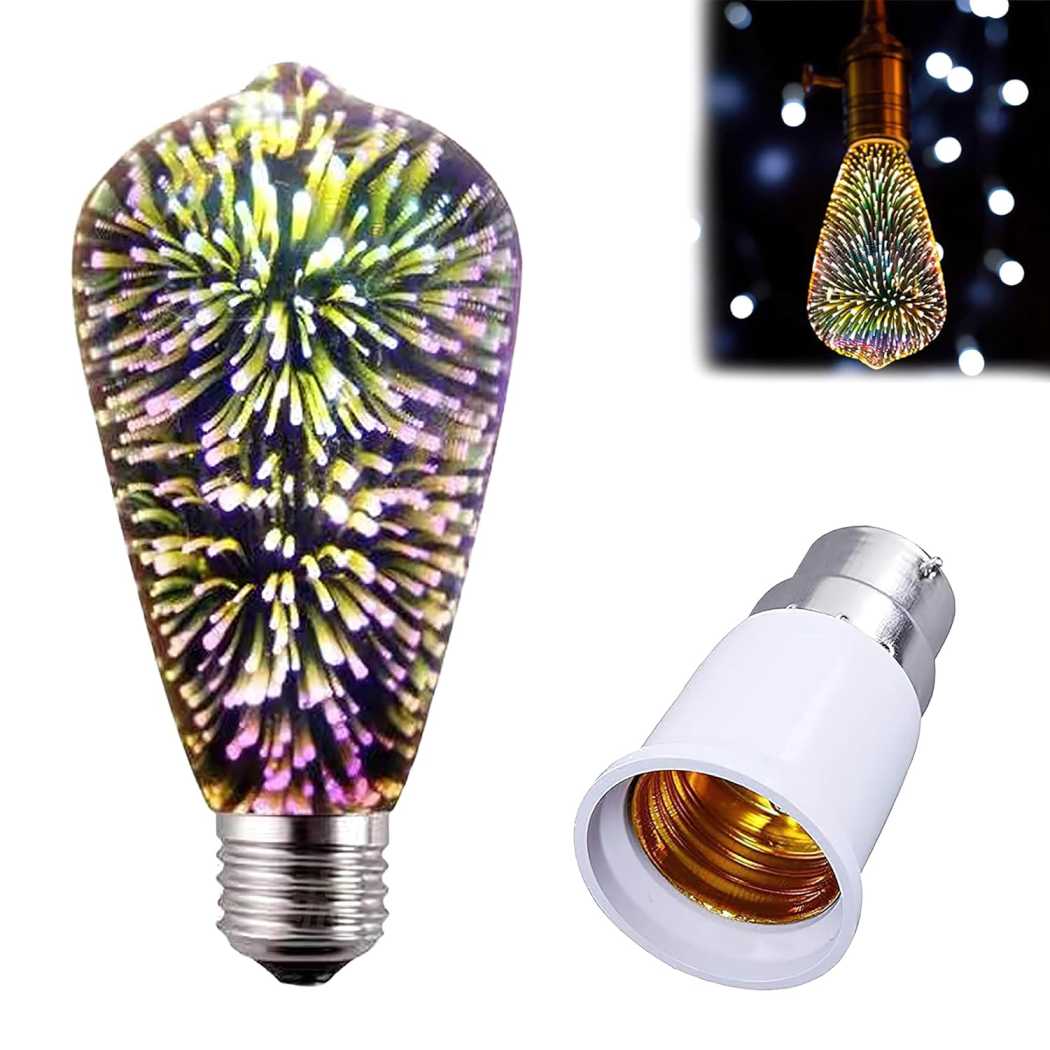 Infinity 3D Fireworks Bulb